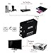 AV to HDMI and RCA to HDMI Converters - Black, 1080p CVBS Composite Video Audio Adapter for TV, PS3, VHS, DVD, PC and Blu-Ray