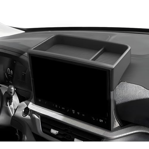 Image of LUWU for 2025 2026 Explorer Dashboard Storage Tray 2025 2026 Explorer Active /ST-Line /Platinum /ST 13.2-inch Behind Screen Organizer Display Box Dash Tray Explorer 2026 (Only for 13.2 inch Screen)
