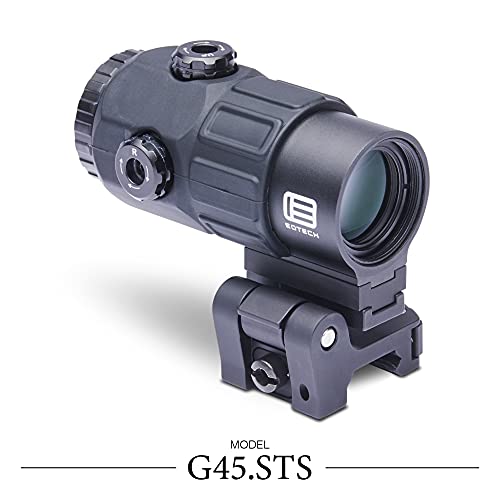 EOTECH G45 5 Power Magnifier with Quick Disconnect, Switch to Side (STS) Mount, Black Finish