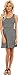BCBGeneration Women's Stripe A-Line Dress with Back Cutout