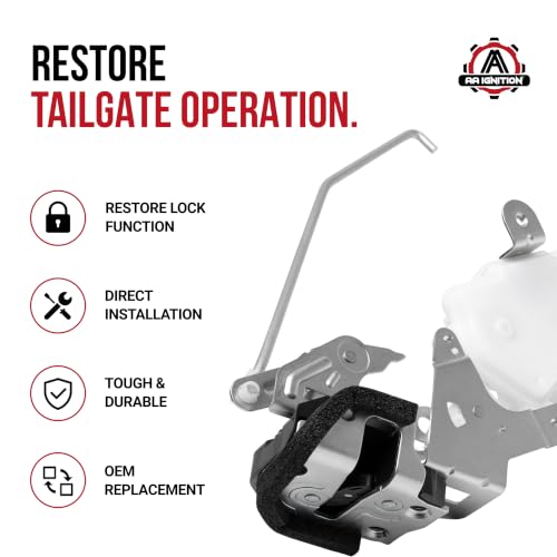 Image of Rear Trunk Lock Latch Actuator - Compatible with Toyota - FJ Cruiser - Trunk Lid Lock - Power Trunk Latch - Replaces 69110-35071, 6911035070-2007-2014