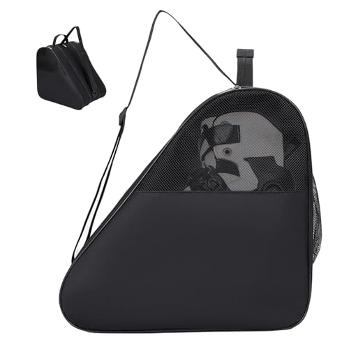 Generico para Patines de Hielo – Mochila Deportiva en Forma de triángulo con 3 Bolsillos | Mochila Transpirable para Patines, Ideal para Viajes, Gimnasio, Actividades al Aire Libre