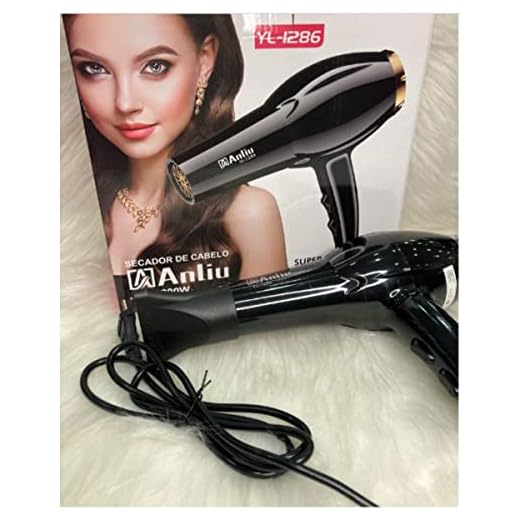 Secador de Cabelo 110v Alto Fluxo Ar 2 Velocidades 3 Temperaturas - Semi Professional