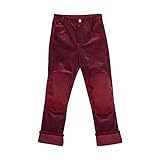 Kinder Finkid Kuusi Rot, Kinder Hose, Größe 100-110 - Farbe Cabernet