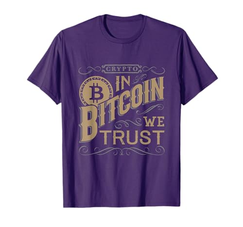 In Bitcoin We Trust Cryptocurrency BTC T-Shirt
