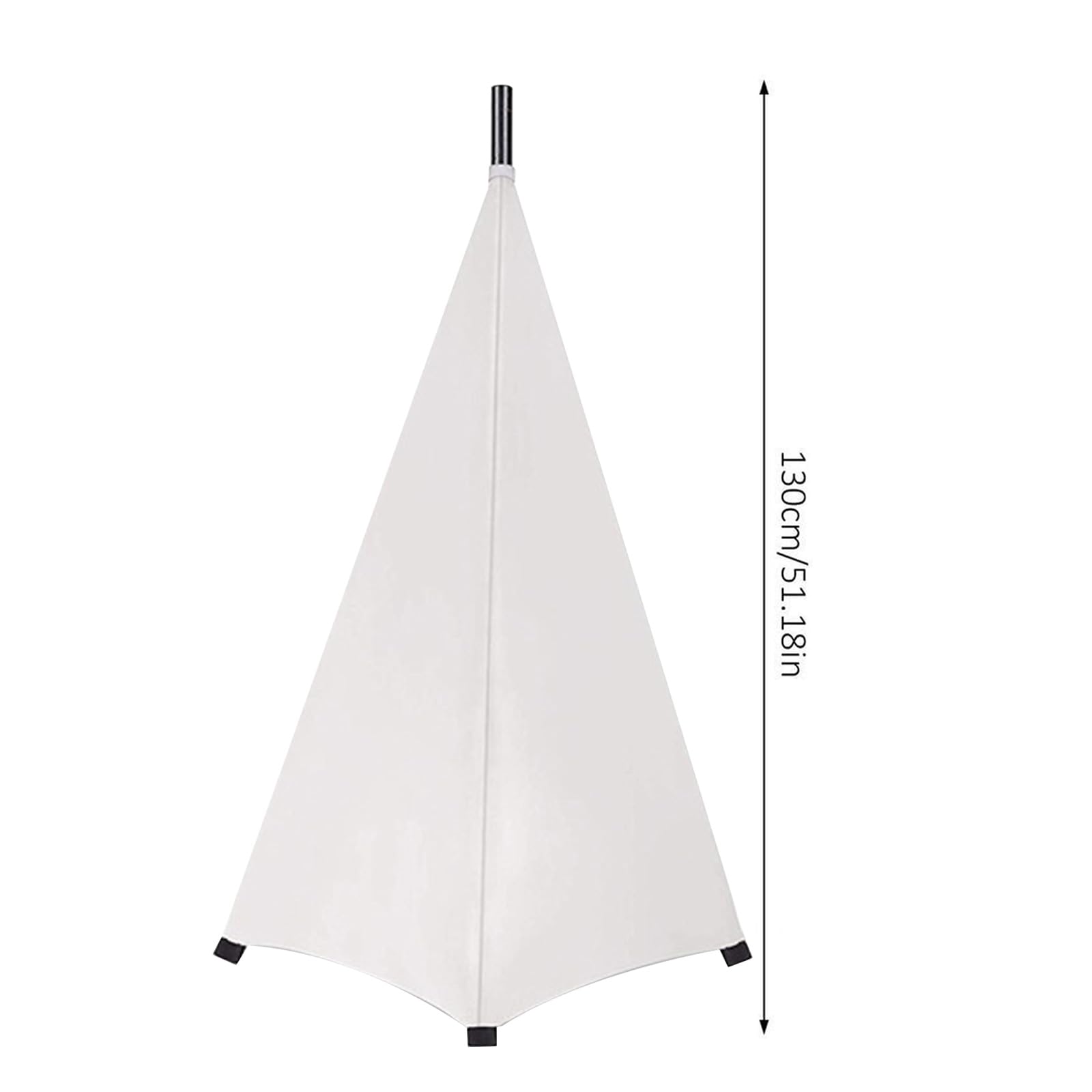 kyaoayo Speaker Stand Cover, Pack of 2 Tripod Covers for Speakers Double-Sided, DJ Light Speaker Stand, Tripod Frame Cover - Image 2