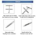 Soil Sampler Probe Double Tubes 304 Stainless Steel Grain Probe Sampler Probe Rotary Handle Granule Solid Sack Bag Sampling Thief (3 Slots, Section Sampler)(D25mm*L1.5m)