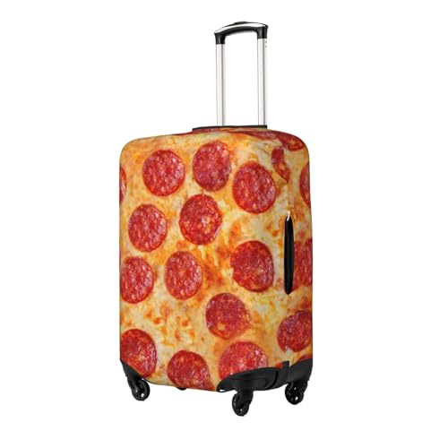 3d Pizza Pepperoni Print Luggage Suitcase Covers Elastic Washable Luggage Protector Luggage Covers For Suitcase2