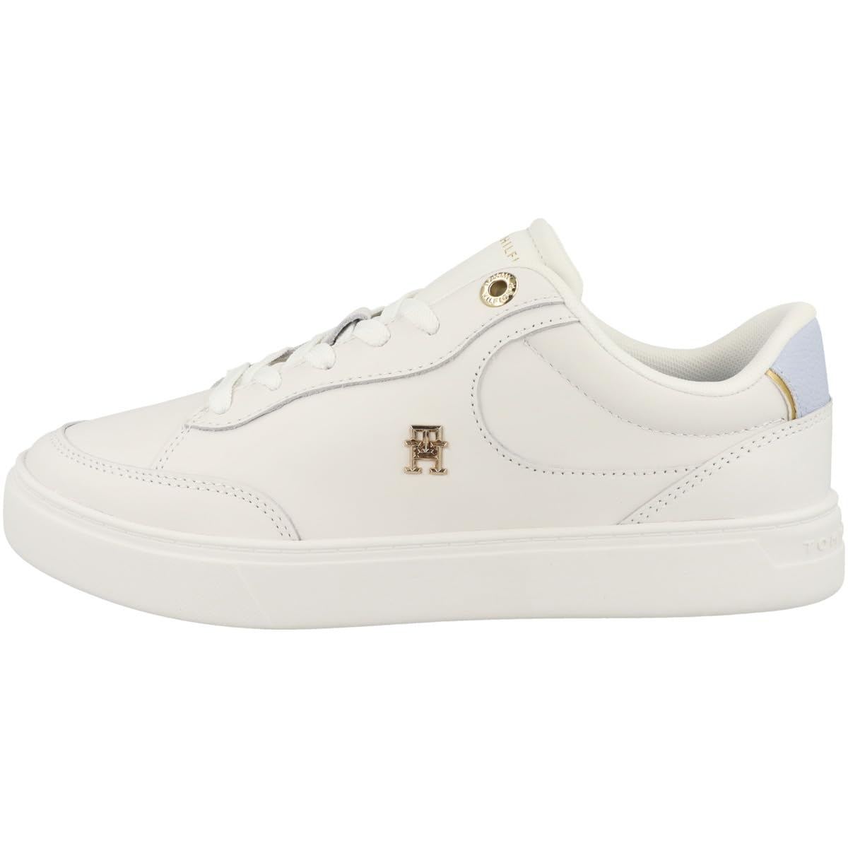 Tommy Hilfiger Damen Court Sneaker Essential Chic aus Leder