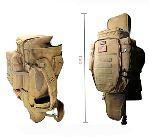 Zaino Tattico Militare,Zaino da Campeggio 55l-70l