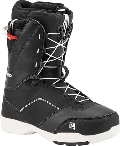 Nitro Tangent TLS Barco de Snowboard, Hombres, Negro, MP 26.5 // EU 40 2/3 // US 8,5