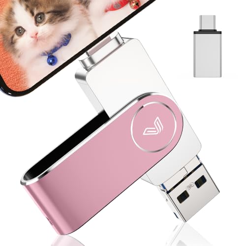 Amazon.co.jp: 【2024年登場】4in1 iPhone対応 USBメモリ 128GB