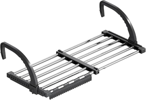 ARATERVIO 64-110cm heizkörper Wäscheständer heizkörpertrockner wäscheständer Balkon ausziehbar wäschetrockner multifunktional wäschetrockenständer