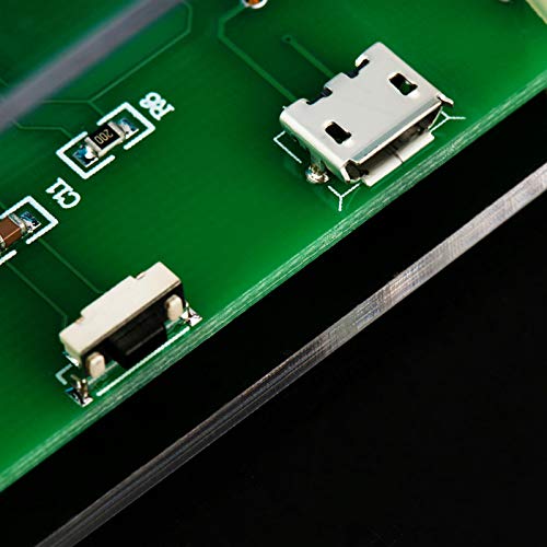 PM 2.5 Detector, DC 5V Digital Air Quality Monitor PM2.5 Detector for Home Office School Hospital Outdoor Car 8.5 X 6.5cm - Image 4