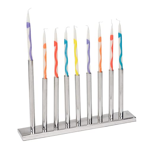 Israel Giftware Design Stainless Steel Menorah