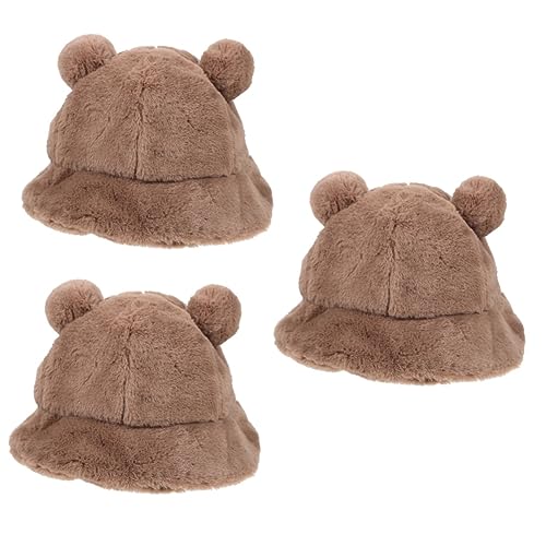 Chapeau de pêcheur style bob en peluche pour vos sorties hivernales en ville