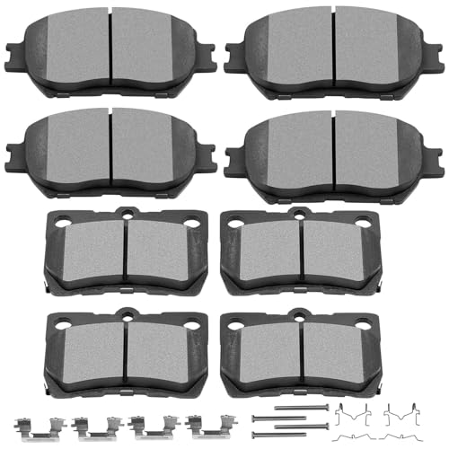 Image of SCITOO D1113 D908 Front Rear Brake Pads Sets Fit For Lexus GS300 2006,For Lexus IS250 2009 2010 2011 2012 2013