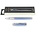 Parker IM Premium Metall-Tintenroller – 0,5 mm Spitze – hellblauer Schaft – 1 Stift in Geschenkbox