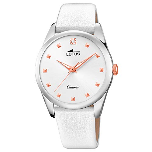 Lotus Reloj Analógico para Mujer de Cuarzo con Correa en Cuero
