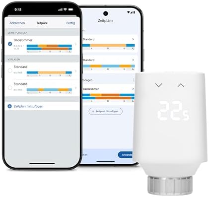 Eve Thermo (Matter, 5th Gen): Smart Radiator Thermostat, Save Hea...