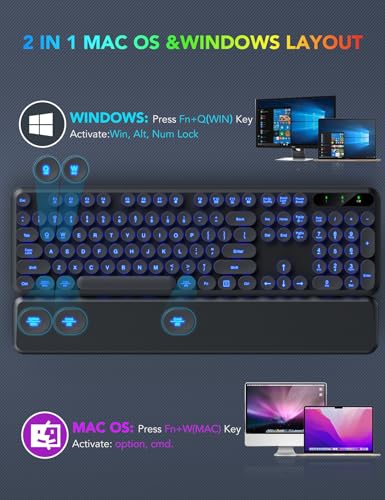 Trueque Wireless Keyboard And Mouse Backlit thumb #8