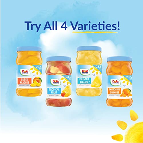 Dole Pineapple Chunks in 100% Fruit Juice, 23.5 Oz Jar
