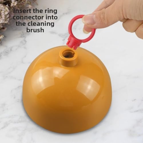 Power Drill Scrubbing Brush, 4 Inch Electric Cleaning Tool with Bristles for Wall Floor and Outdoor Maintenance - Image 4