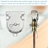 PATIKIL Ceiling Mount Single Pulley, 2 Pack 1-1/2 Inch Diameter Wall Mounted Single Pulley for 3/8 Wire Rope