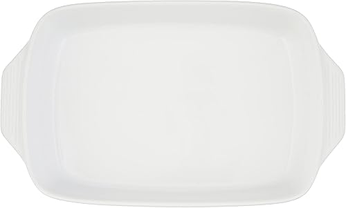 Miniatura 3 de Le Creuset Stoneware cazuela rectangular con tapa 125 pulgadas por 85 pulgadas Blanco