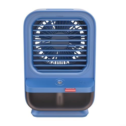 Puupaa Ventilador de aire de escritorio, humidificador, ventilador de pulverización, alimentado por USB, portátil, refrigeración por agua, aire acondicionado, pequeño y silencioso, ventilador de