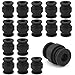 DGHAOP 16pcs Shock Damping Rubber Balls Black Silicone Mount Shock Absorption Balls Anti Vibration Damper Balls