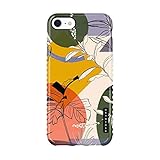 iPhone 8 & iPhone 7 & iPhone SE 2020 Case Tropical Leaf, Akna GripTight Series High Impact Silicon...