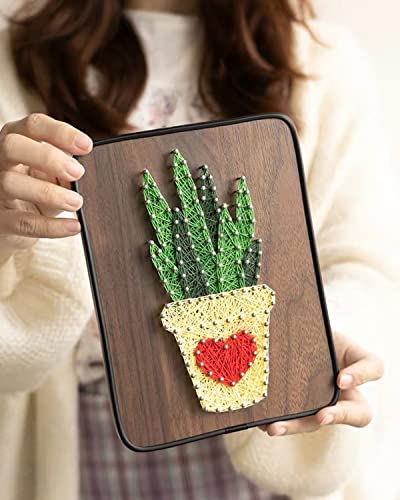 Image of BAZIMA DIY String Art Kit for Beginner, DIY Aloe Craft Kit,Unique Gift,Craft Kit for Holidays