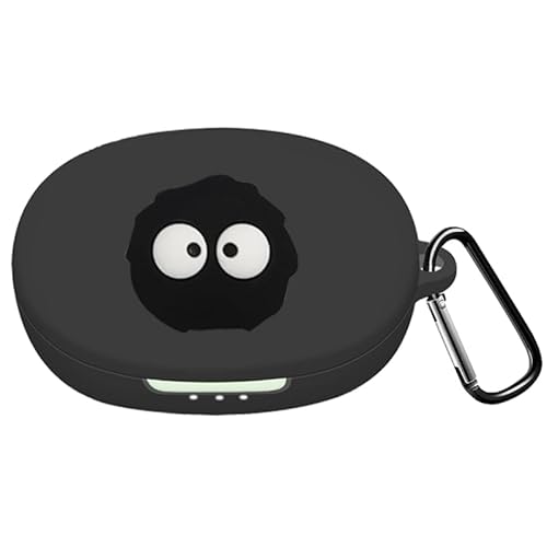 KOMININA Anker Soundcore Life P2 mini 用のケース ワイヤレス イヤホンケース Soundcore Life P2 mini 用 カバー 装着充電可能 イヤホンカバー 落下防止 キズ防止 耐衝撃 防水 防塵 軽量 シリコ