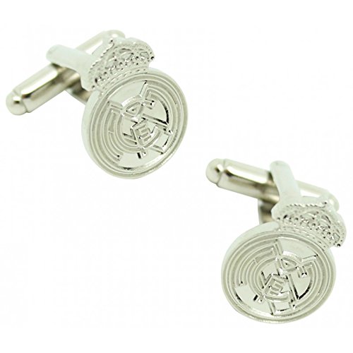 MasGemelos Gemelos Real Madrid Plateado Cufflinks