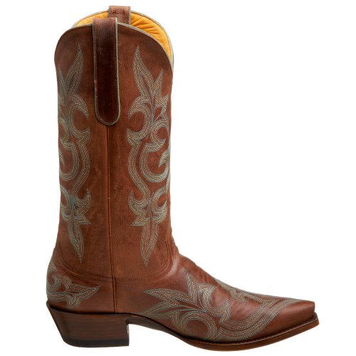 Image of Old Gringo Men's M113-13 Diego Cowboy Boot,Rust /Turquoise,10.5 M US