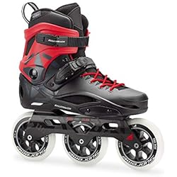Patines 3X110 ROLLER BLADE RB 110 3Wd Patín, Adultos Unisex, Negro/Rojo, 36.5