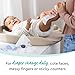 Hypoallergenic & strong Baby Wipes with 99% Water, Unscented & Plastic-Free, 4 resealable Packs (288 Wipes Total)