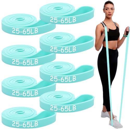Image of 8 Pcs Resistance Bands Pull up Bands Pull up Assistance Bands Exercise Workout Bands for Working Out Muscle Training Physical Therapy Muscle Training Men and Women