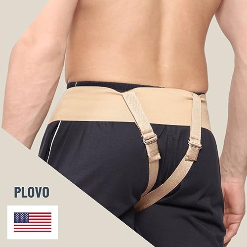 Faja para Hernia Inguinal Mediana Ajustable Beige miniatura 5