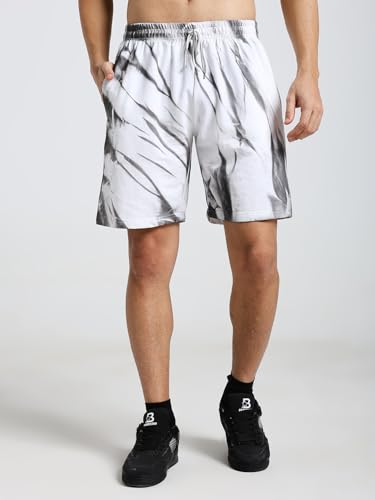 Image of Vogaan Men's Cotton Short Sleeve Tracksuit Summer T Shirt & Shorts Set with 2 Pockets || Casual Co-ord Sets
