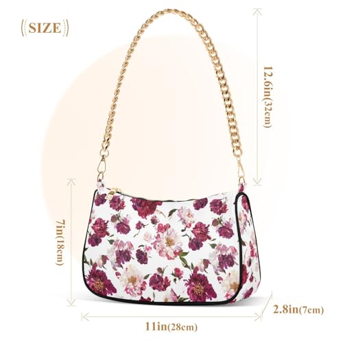 Sac à bandoulière blanc d'automne à chaîne idéal pour vos sorties citadines - 3