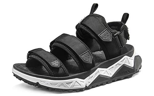 RAX Men's Cushioning Three-Strap Sport Sandal Outoor Antiskid Hiking Sandal