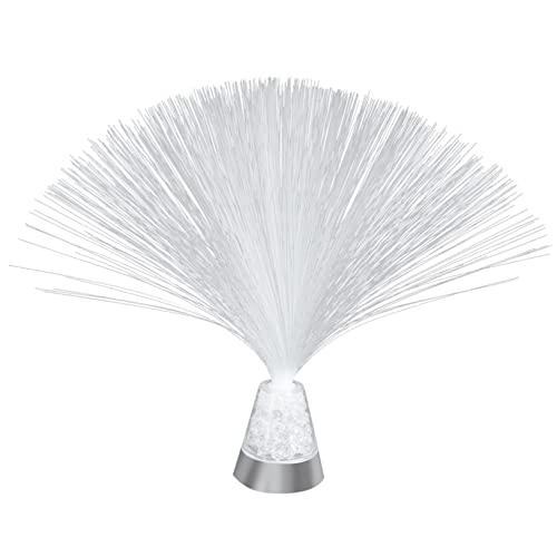 Gatuida Optical Fiber Lamp Battery-Powered Changing Led Light Fiber Optic Lamp for Home and