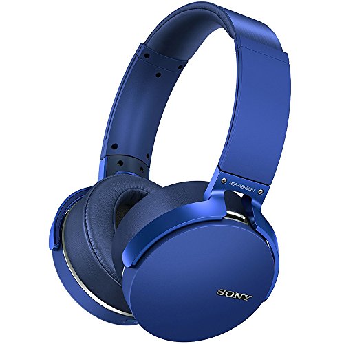 Image of Sony MDRXB950BT /L Extra Bass Bluetooth Headphones, Blue