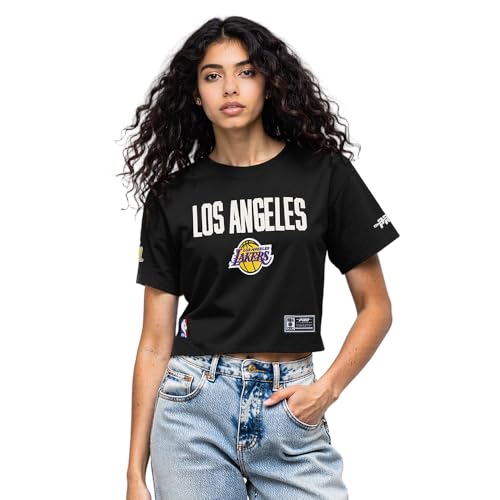 Image of Pro Standard NBA Womens Womens NBA Modern Originals Cotton Short Sleeve Boxy Tee