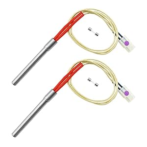2 Packs of Replacement Grill Igniters, Compatible for Traeger, Pit Boss, Camp Chef, Z Grills Pellet Grill Model.