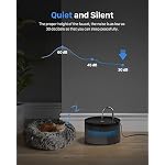 Cat Water Fountain: Dog Bowl Fountains - Automatic Pet Dispenser - Dogs Drinking Waterer Bowls Indoor - Auto Watering Dish Supplies - Easy Cleaning Animal Machine - Quiet 67oz/2L Kitty Drink Fountain - Image 6