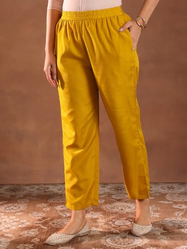 Image of Libas Embroidered Silk Blend Straight Kurta With Trouser and Dupatta