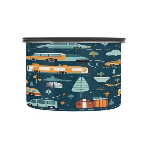 Contenedor hermético para café acero inoxidable 30oz miniatura 2